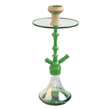 green lacquer zinc hookah steam cheap price top quality shisha body factory handmade shisha hookah Z-9111